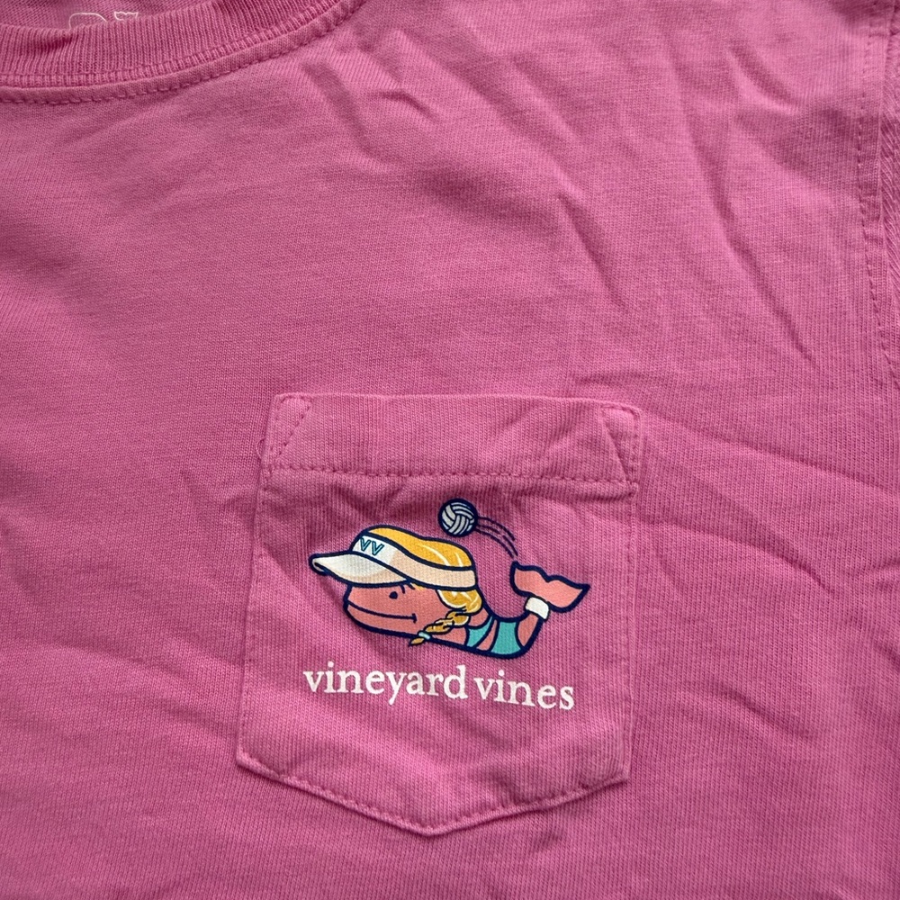 Vineyard Vines Girls Beach Volleyball T shirt - Picture 2 of 5